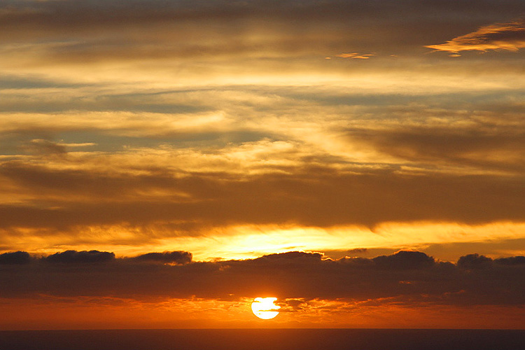 Sonnenuntergang auf La Palma